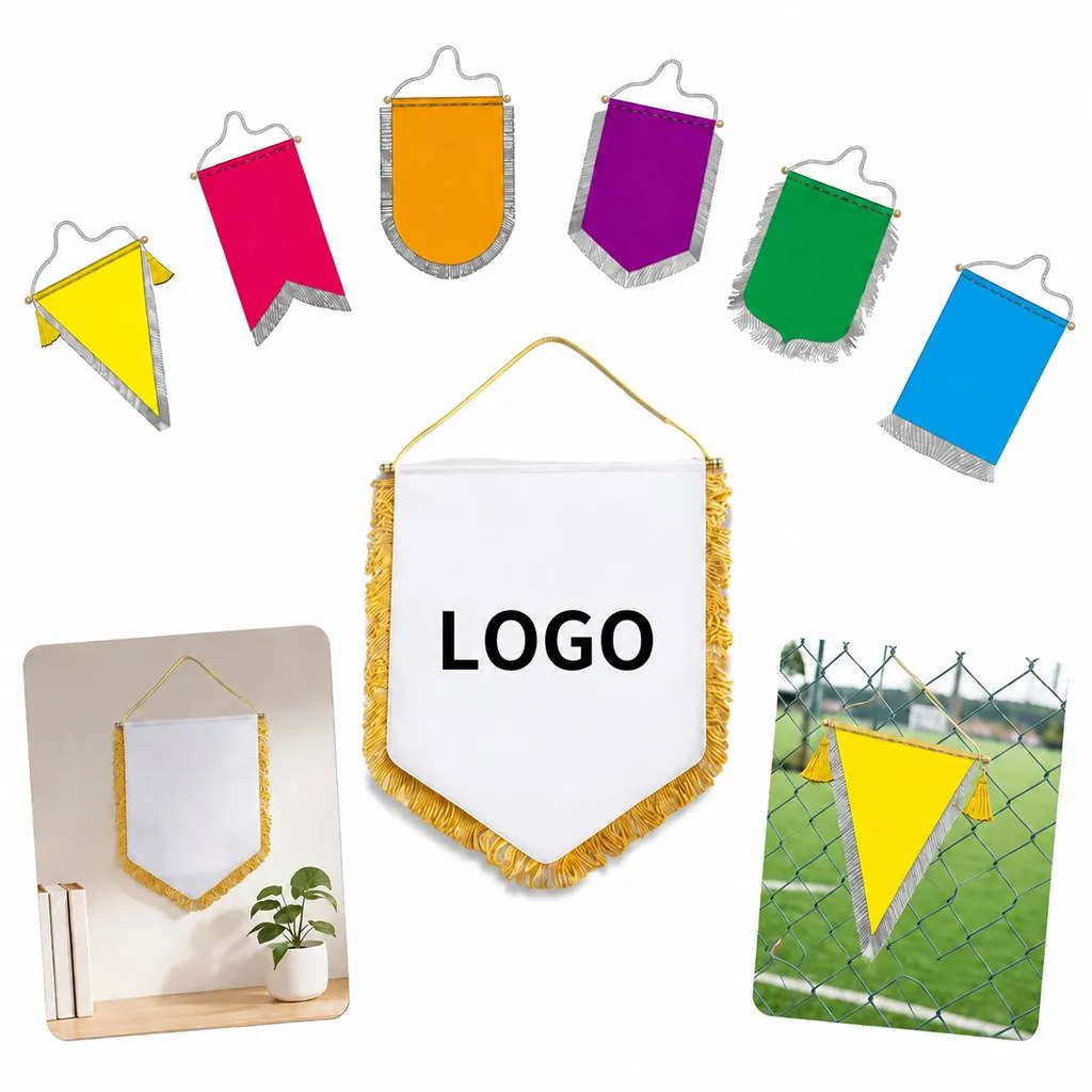 12x18 Inch V-Cut Fringe Satin Podium Award Banner