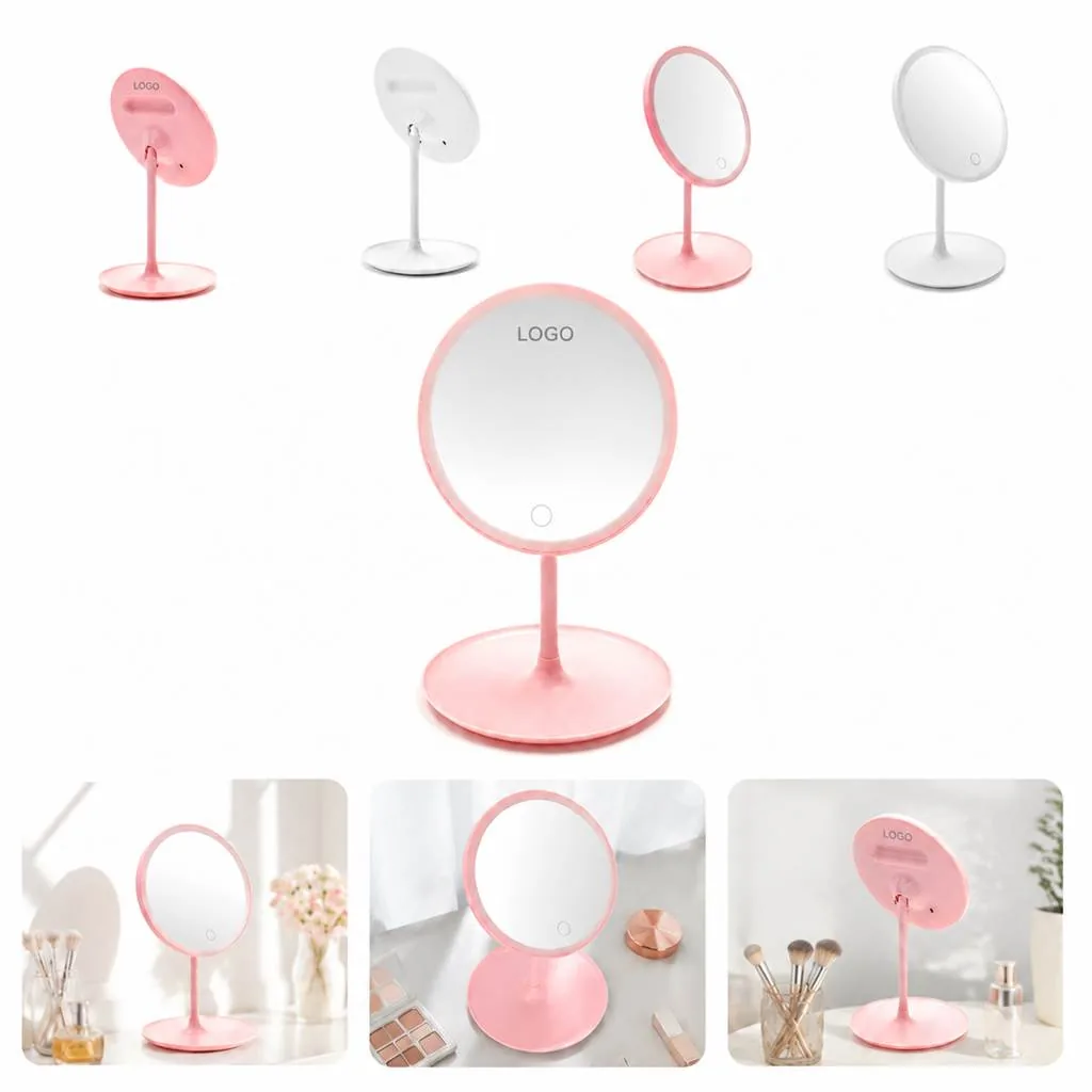 USB Rechargeable LED Vanity Mirror with Adjustable