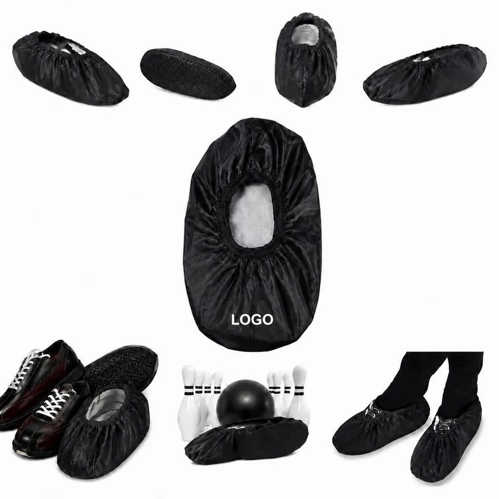 Waterproof Bowling Shoe Cover with Non-Slip Sole