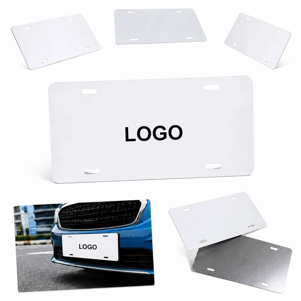 Custom Aluminum License Plate for Car Truck Front Rear