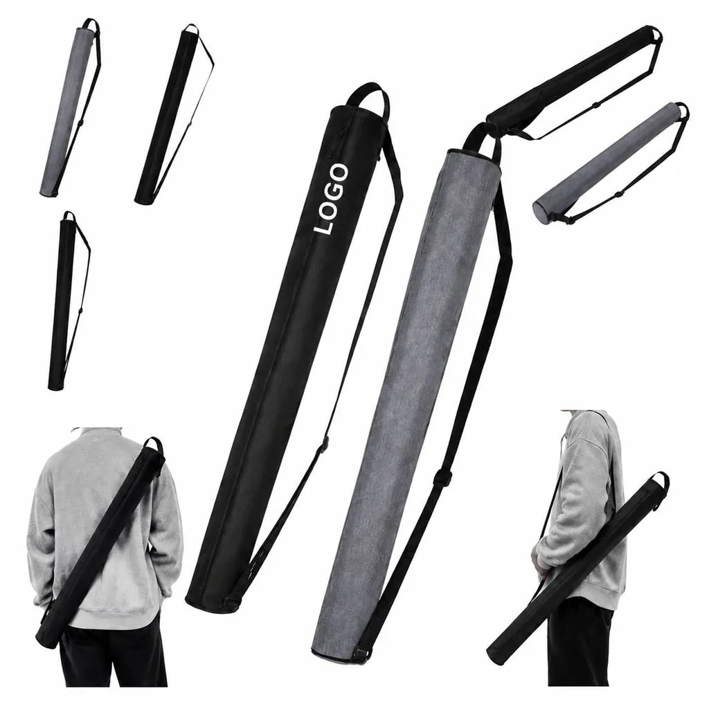 Long Sling Bag with Adjustable Strap, Cylindrical Crossbody