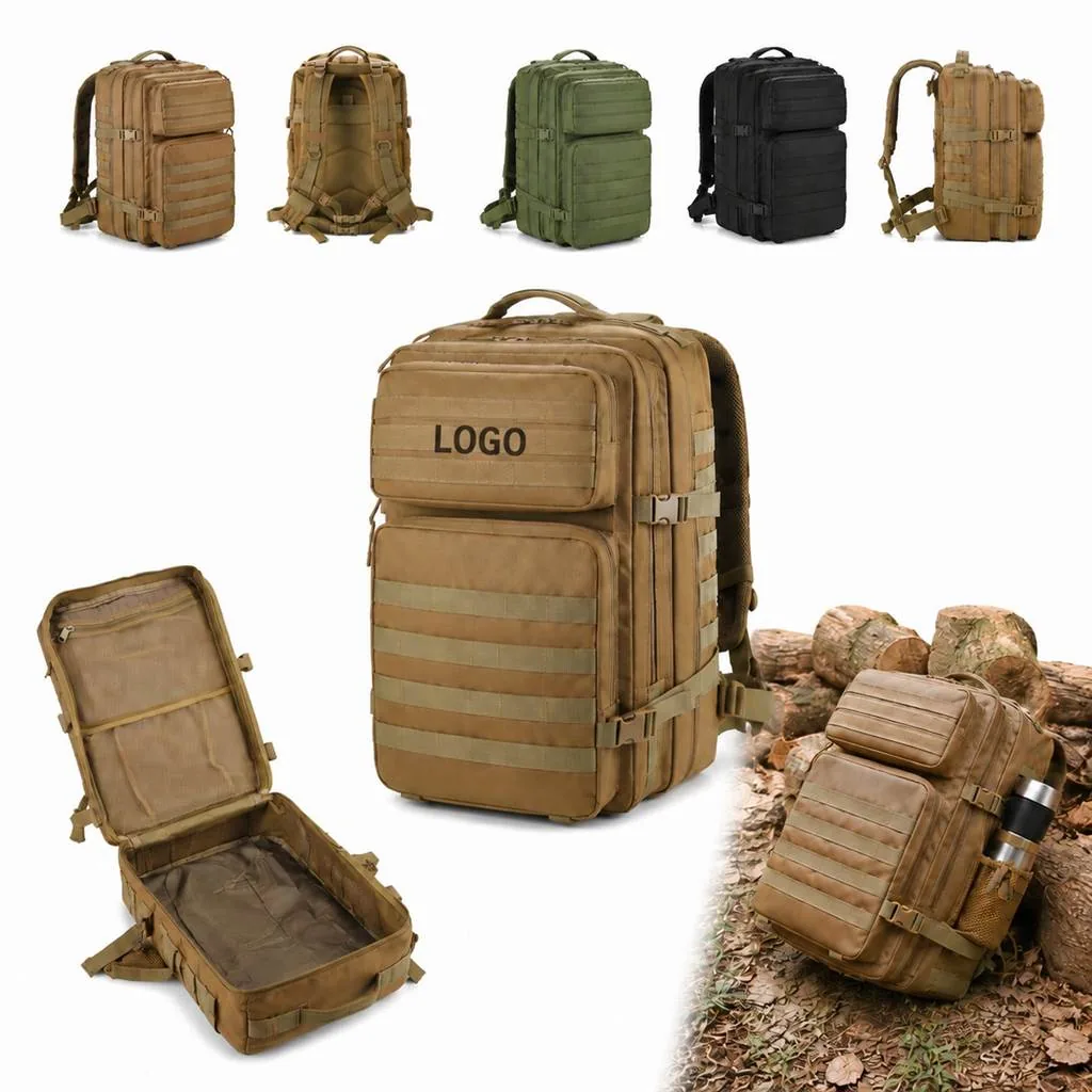 L Tactical Backpack Water-Resistant Military Daypack
