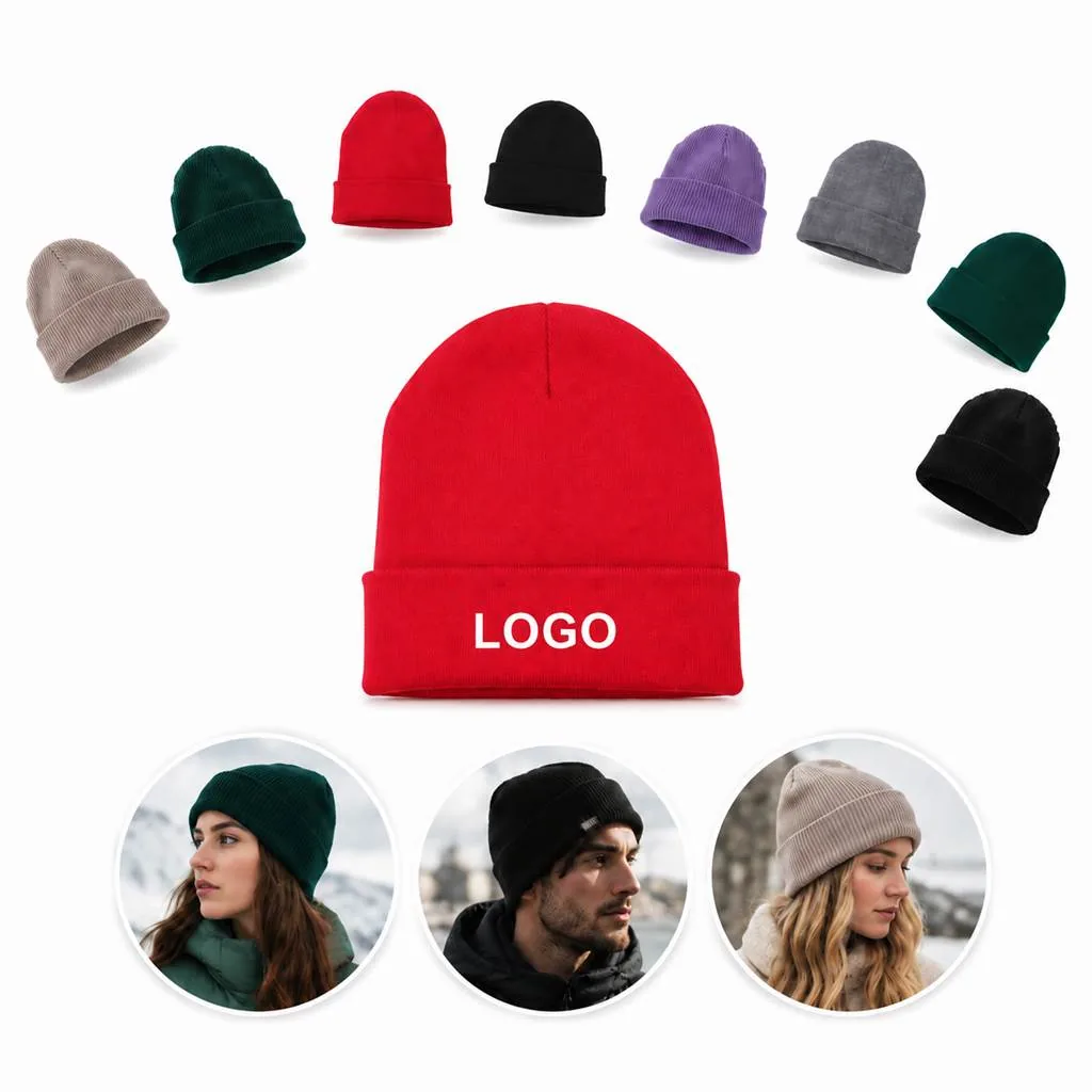 Thermal Knitted Hat for Cold Weather Outdoor Activities