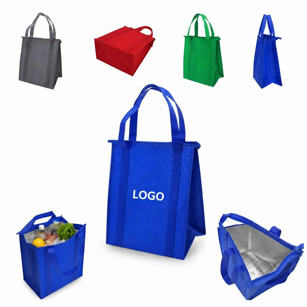 Leakproof Insulated Lunch Tote Bag with Thermal Lining