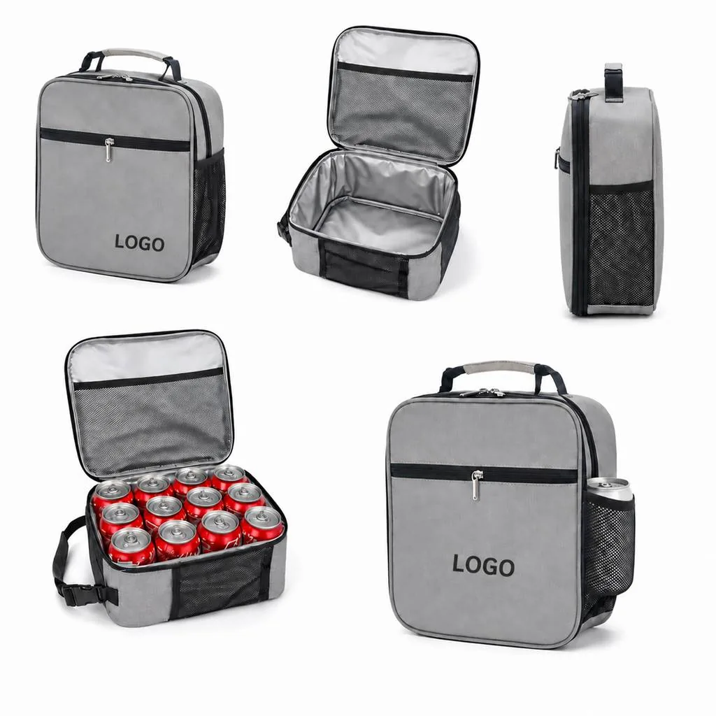 Insulated Oxford Lunch Bag with Thermal Lining