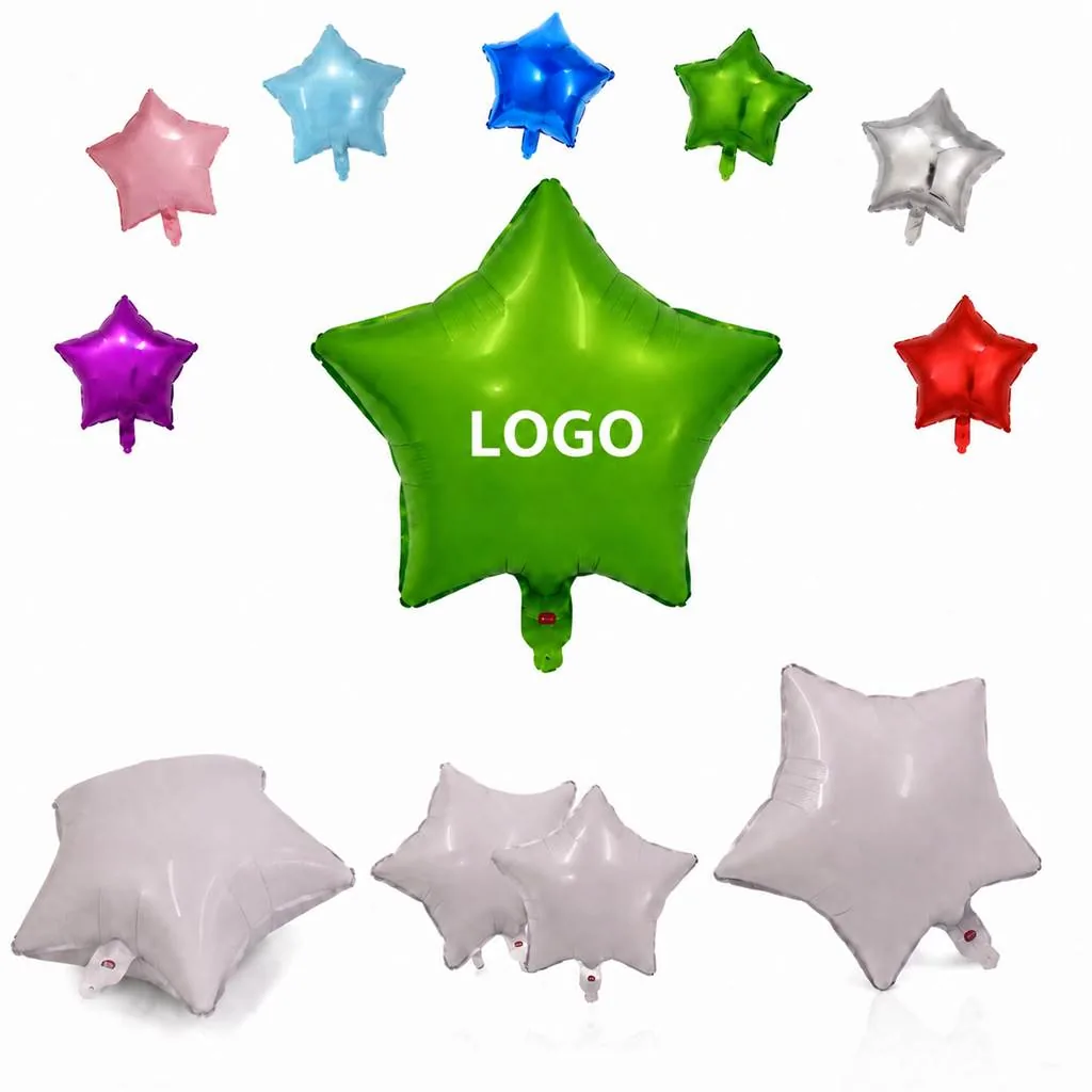 Custom 18" Star Foil Balloon for Party Decor