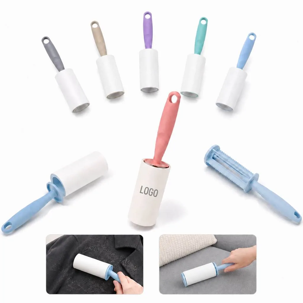 Reusable 60-Sheet Washable Lint Roller for Pet Hair & Fabric