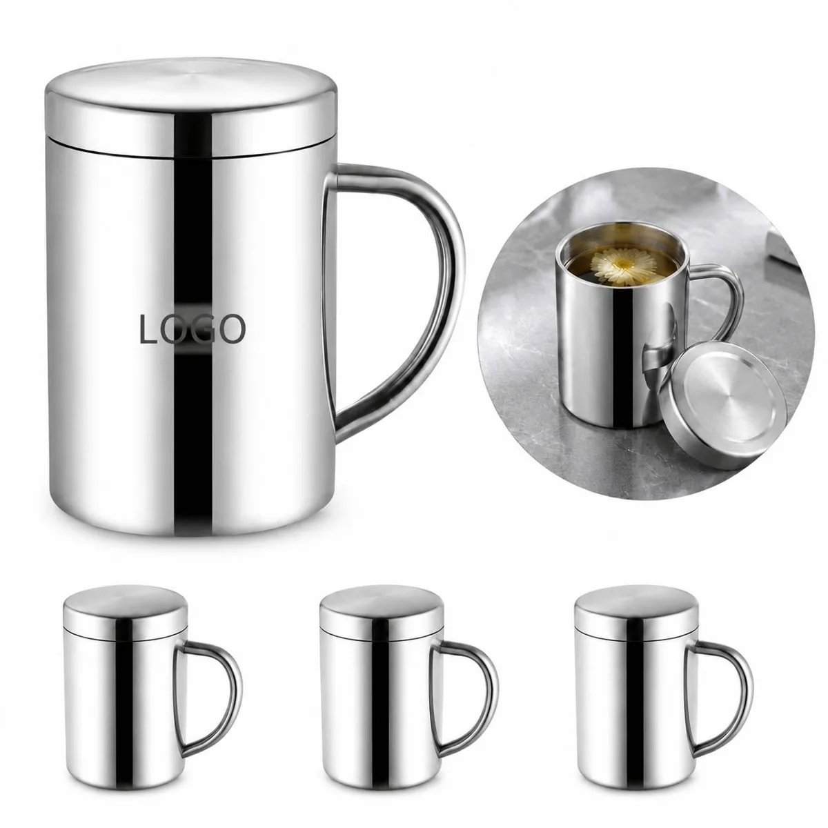 10 oz Stainless Steel Insulated Tumbler with Added Functionality