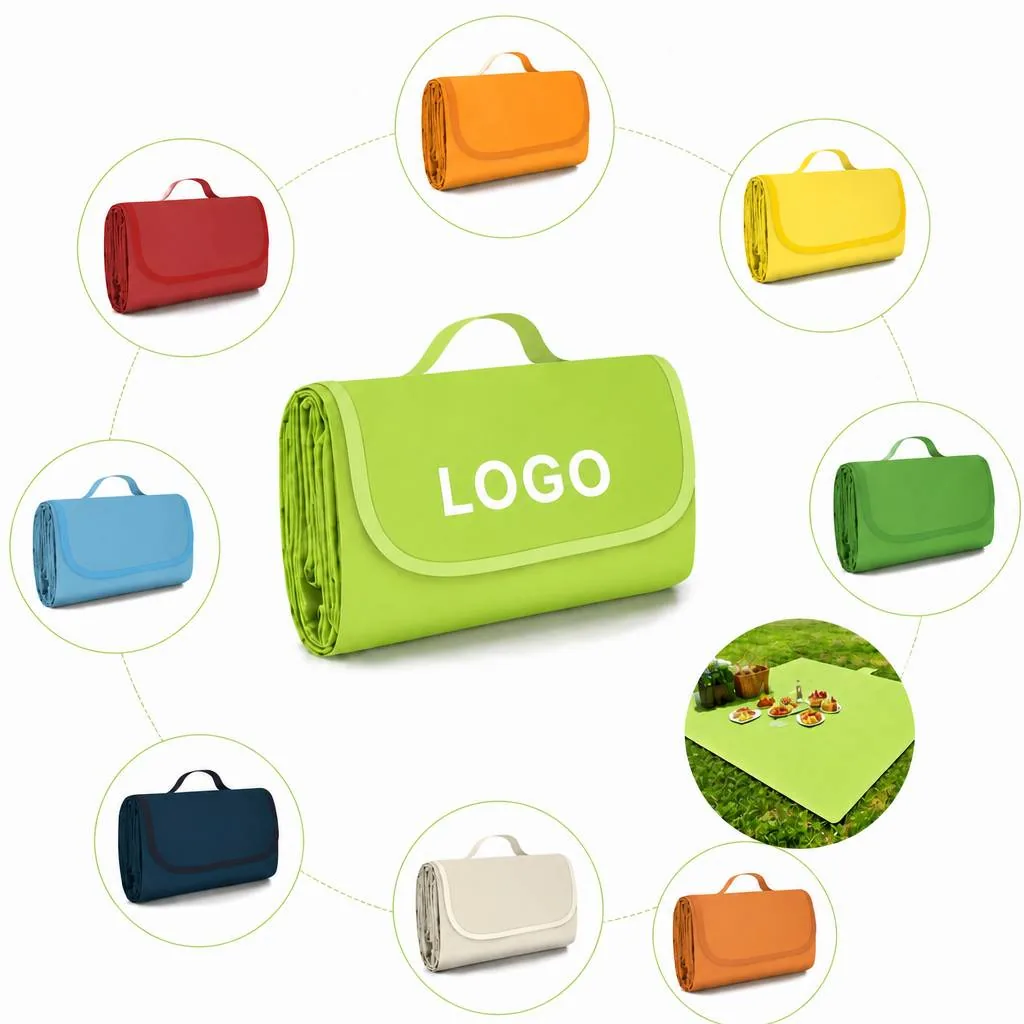 Waterproof Foldable Picnic Mat with Handle for Outdoor