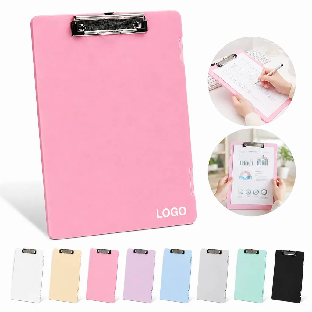 Foldable A4 Clipboard Folder with Pen Storage for Writing