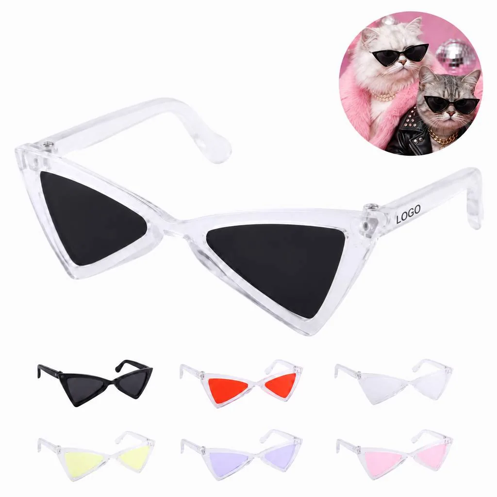 UV Protection Pet Sunglasses with Adjustable Strap for Dogs