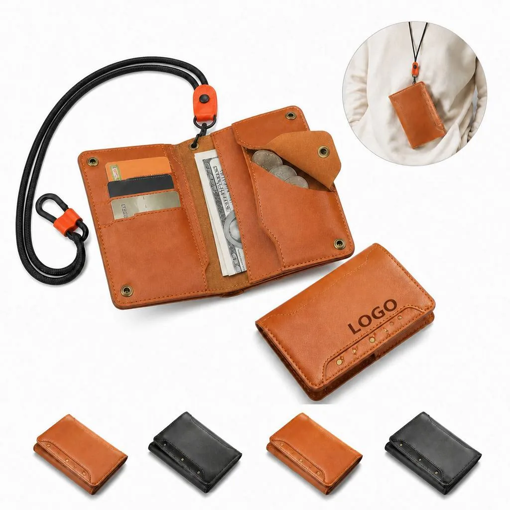 RFID Passport Organizer with Multiple Compartments for Everyday Use