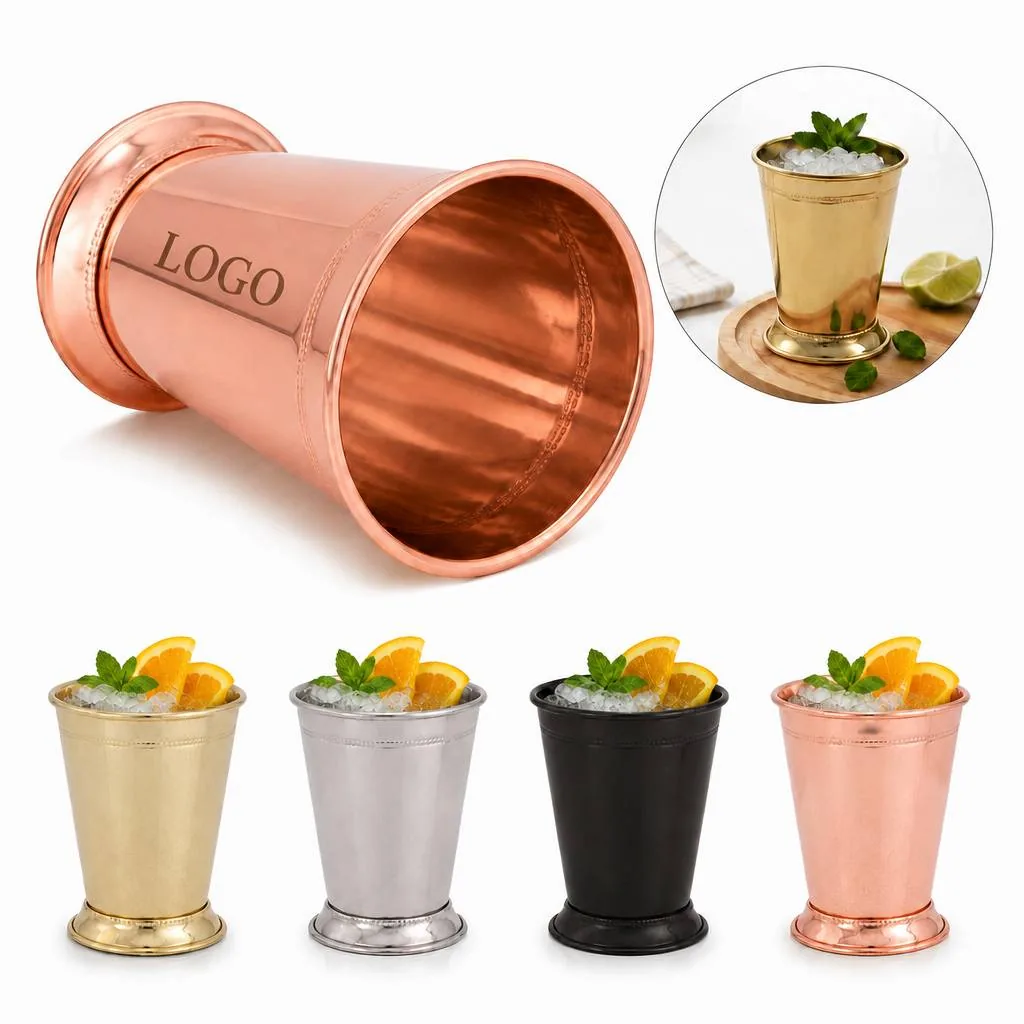 Stainless Steel Mint Julep Cup, Tarnish-Resistant Polished