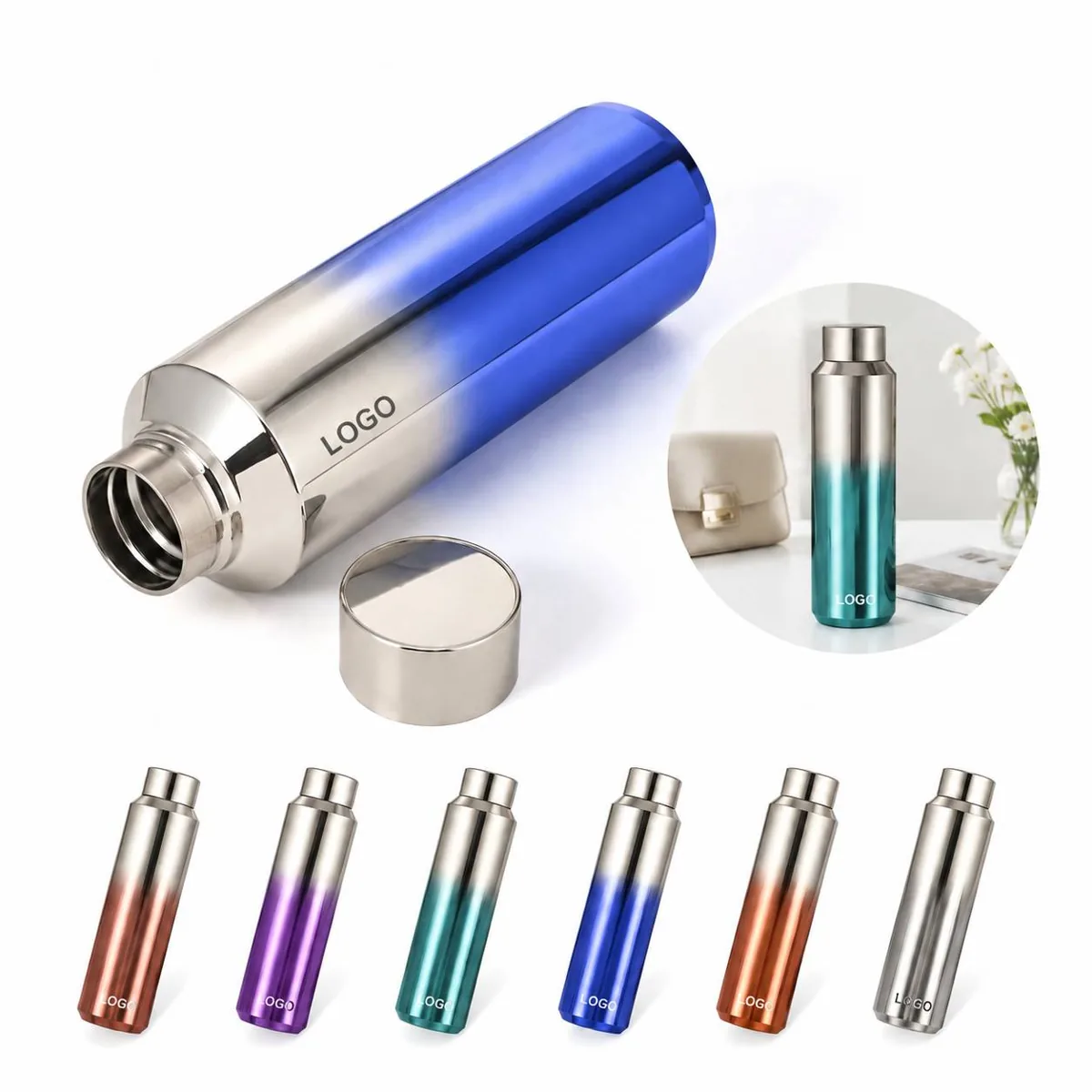 17 oz Stainless Steel Insulated Cup, Double-Wall Vacuum