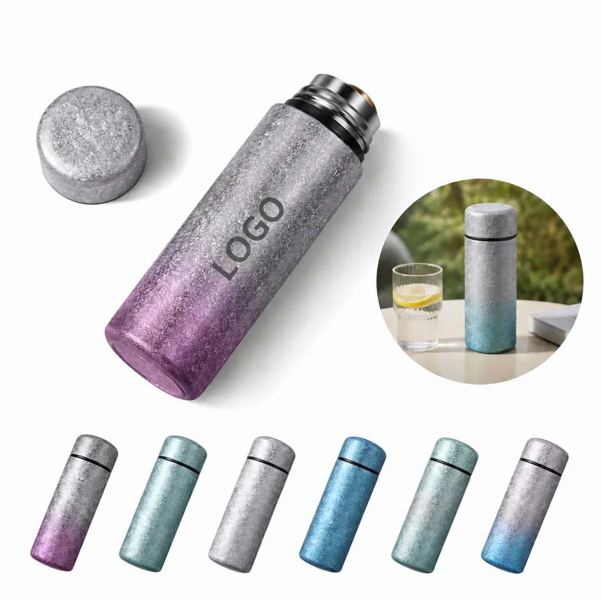 5.4 oz Titanium Vacuum Tumbler, Mini Insulated Cup for Hot
