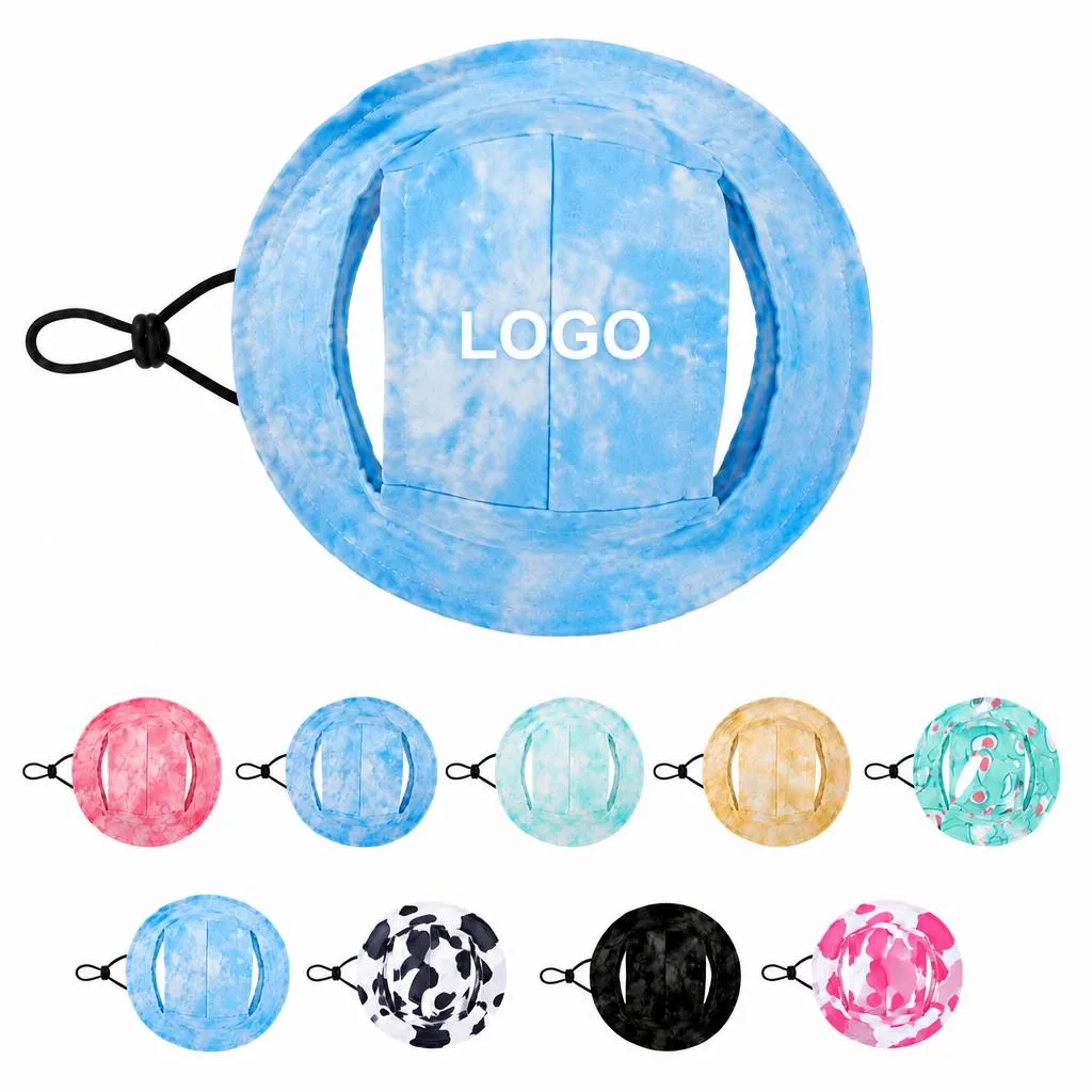 Adjustable Strap Pet Sun Hat for Small Dogs and Cats