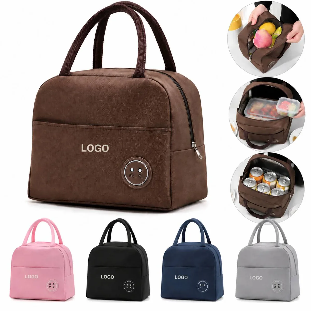 Waterproof Insulated Lunch Bag with Thermal Layer for Work,