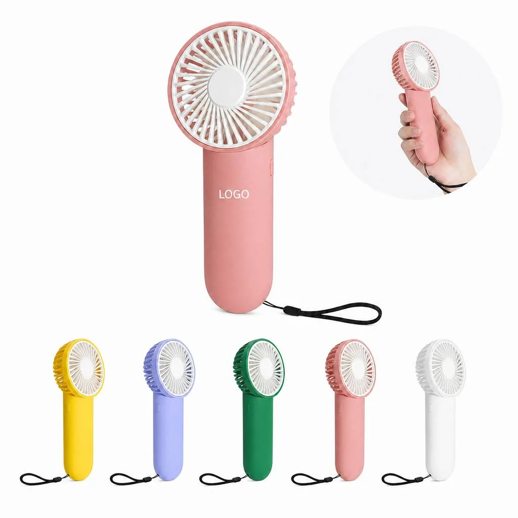 Rechargeable Battery Handheld Fan with Adjustable Speeds