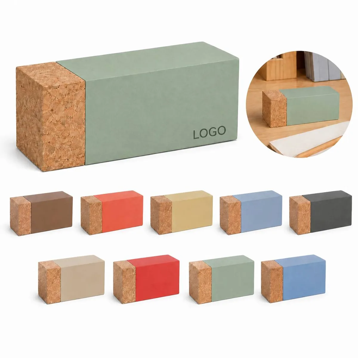 Cork Sliding Storage Box with Smooth Lid, Eco-Friendly