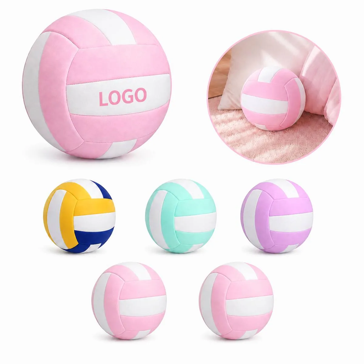 Durable PVC Size 5 Volleyball for Indoor Match & Training