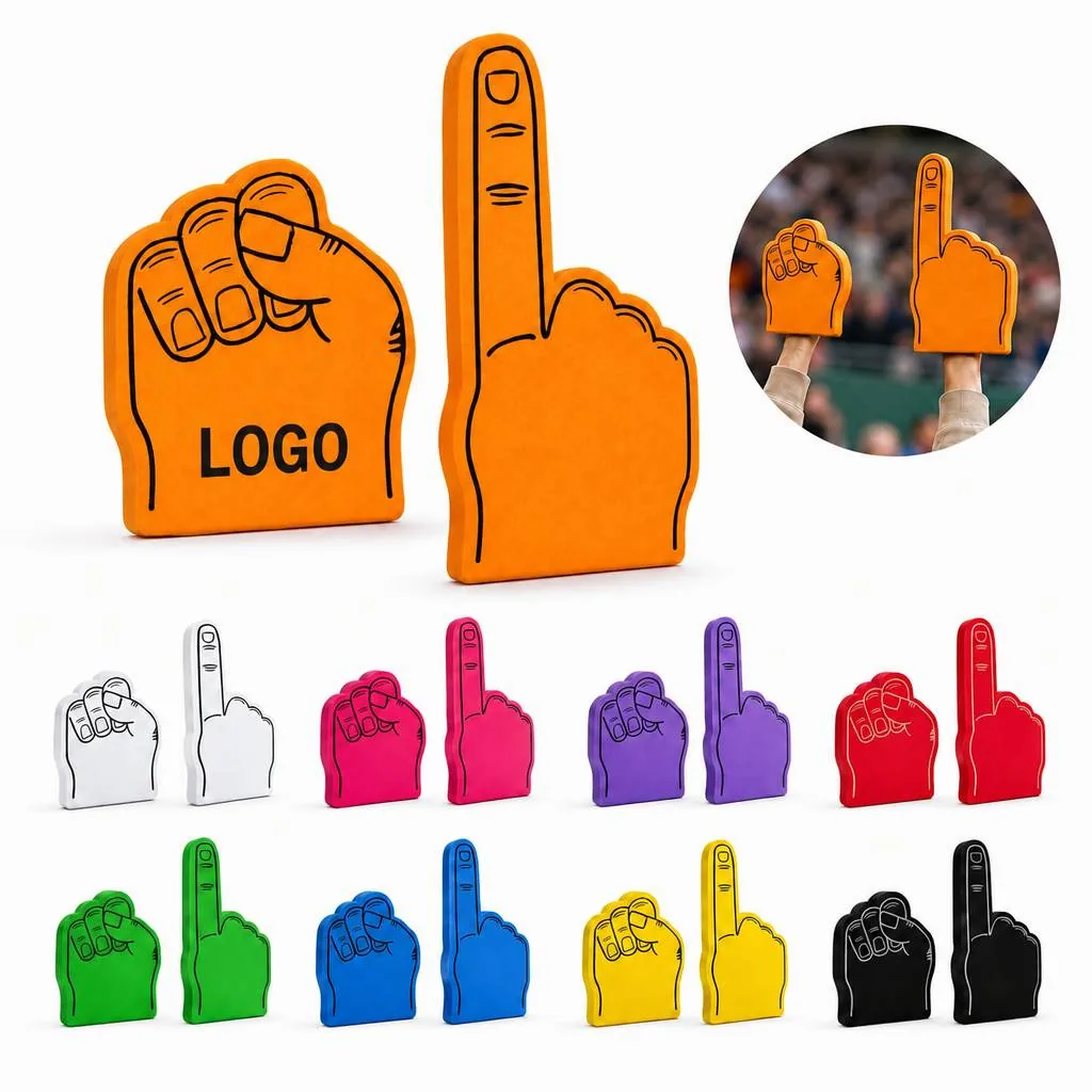 Giant Victory Foam Glove Cheering Hand Gesture for Events