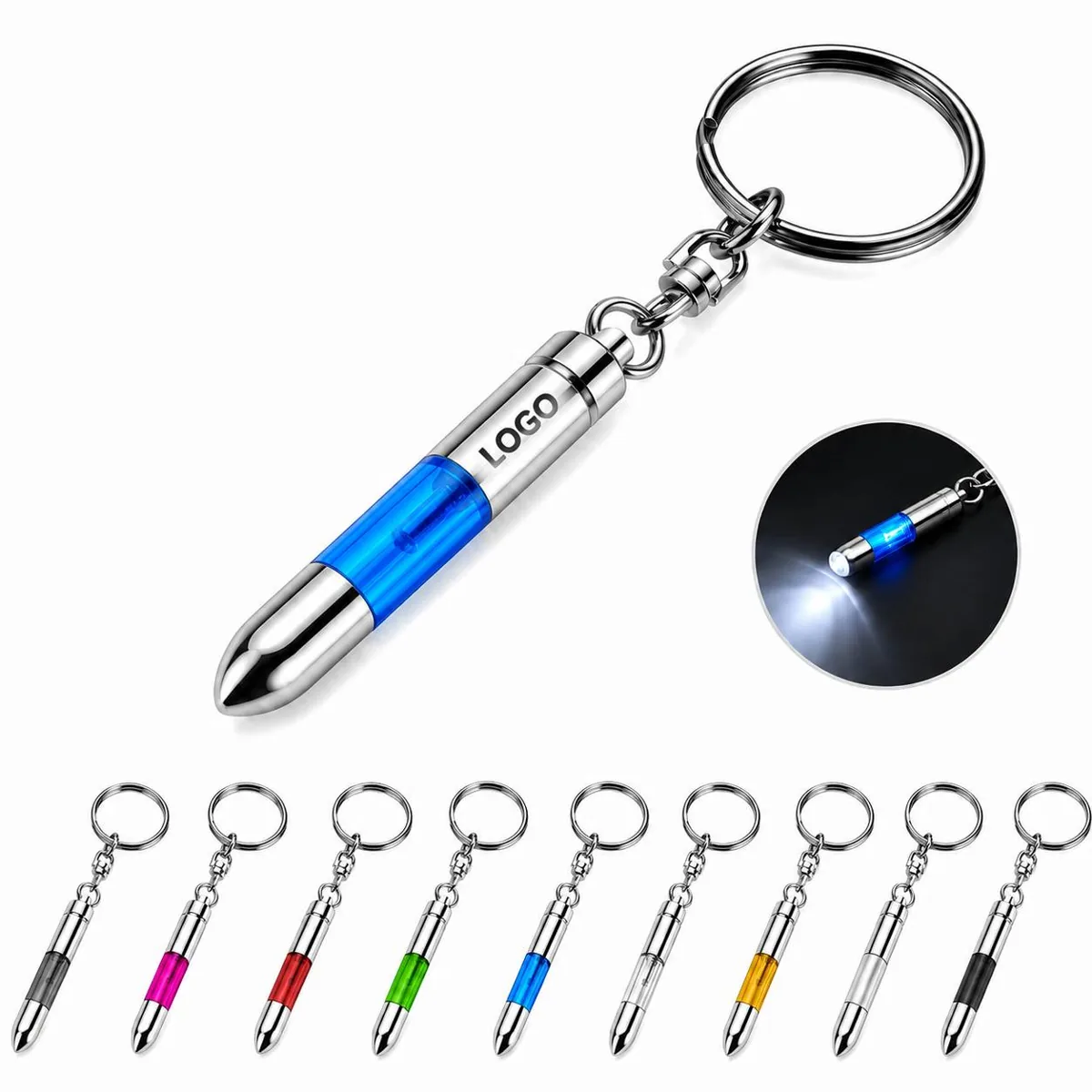 Anti-Static Keychain Discharger for Car & Body Static