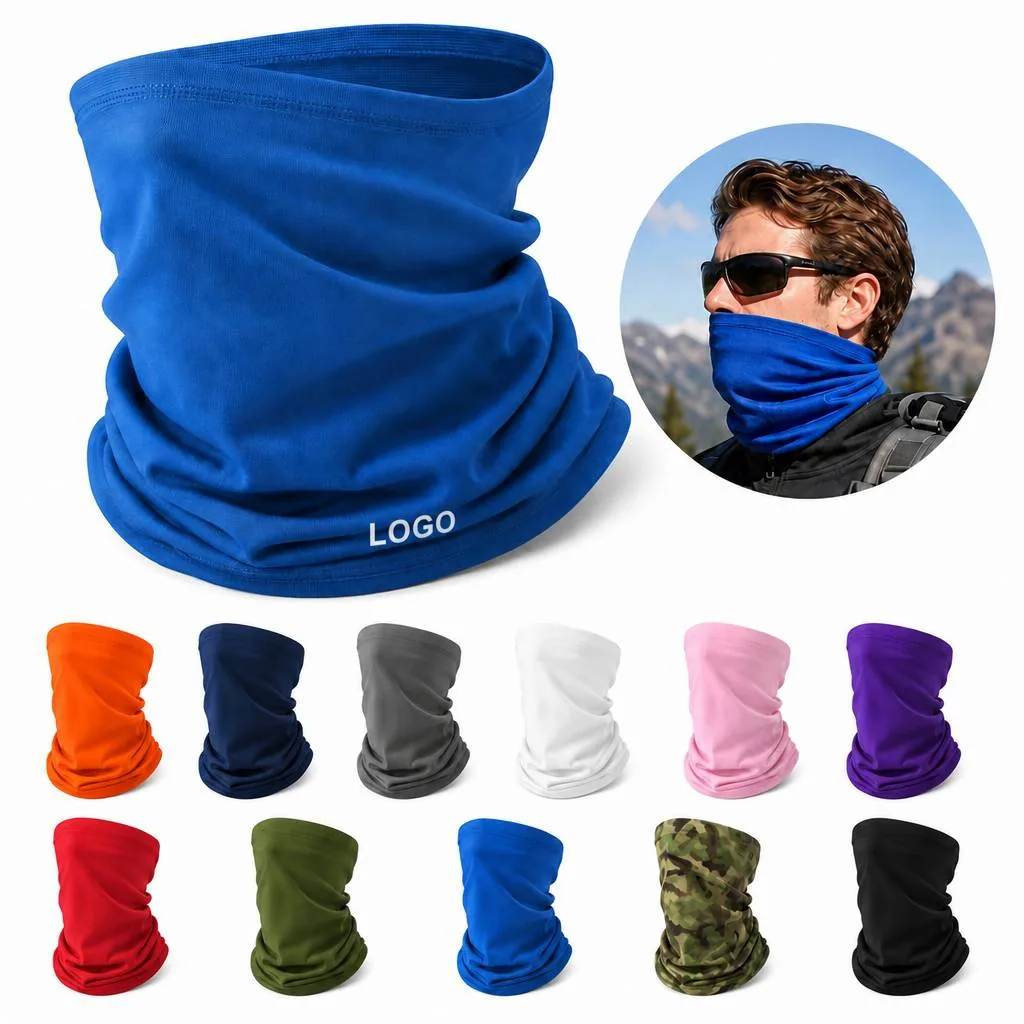 UV Protection Neck Gaiter & Arm Sleeves Set for Outdoor