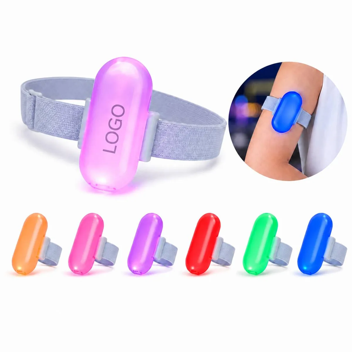 Ultra-Bright Rechargeable Wrist Lamp with Adjustable Strap
