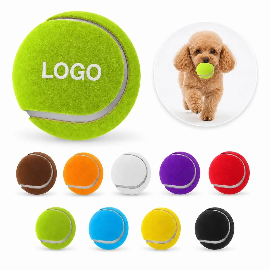 Durable Bouncy Pet Tennis Ball for Fetch, Chew & Teeth