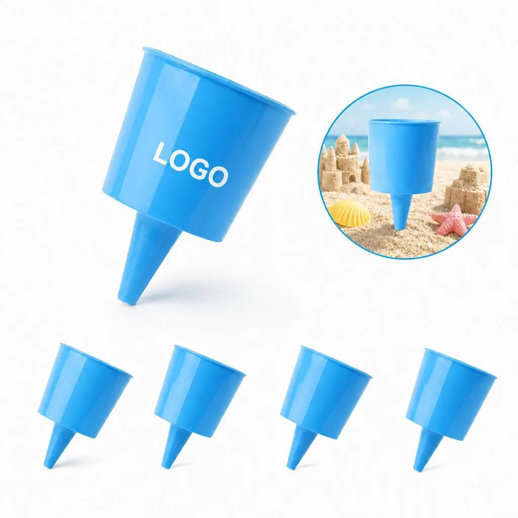 Sturdy Beach Cup Holder with Sand-Filled Base for Drinks