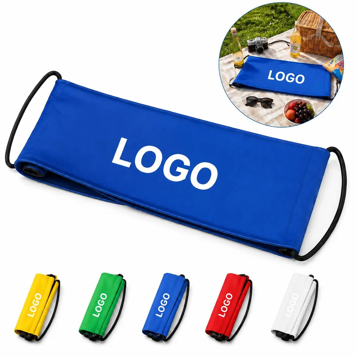 Polyester Scroll Banner with Handles for Portable Display