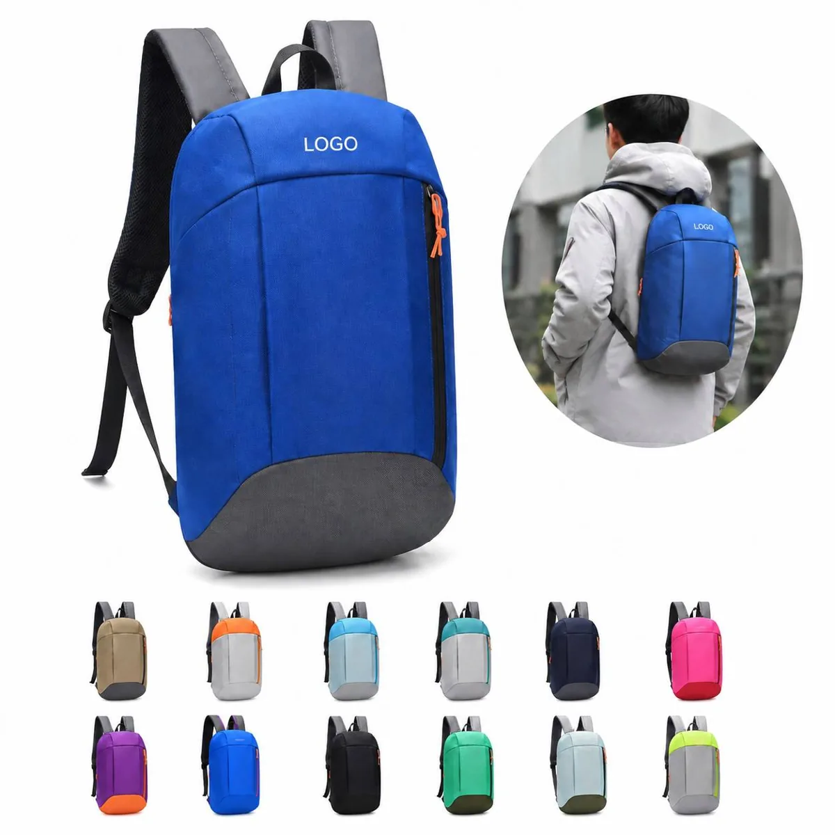 Ultralight Sports Backpack with Water-Resistant Fabric for Everyday Use
