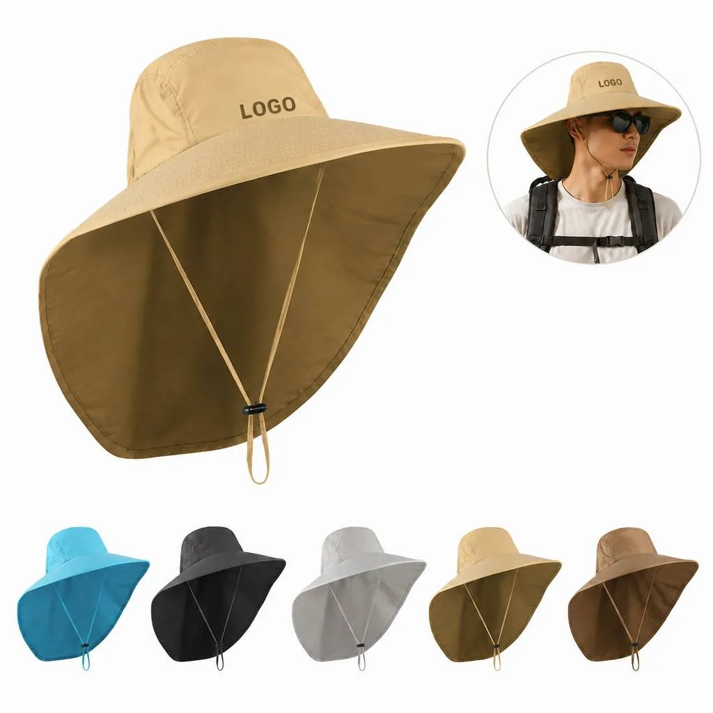 Quick-Dry UV Protection Sun Hat with Wide Brim for Outdoor