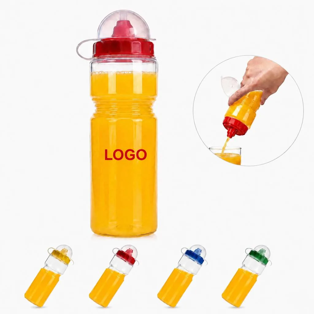 25 oz BPA-Free Squeeze Sports Water Bottle for Cycling