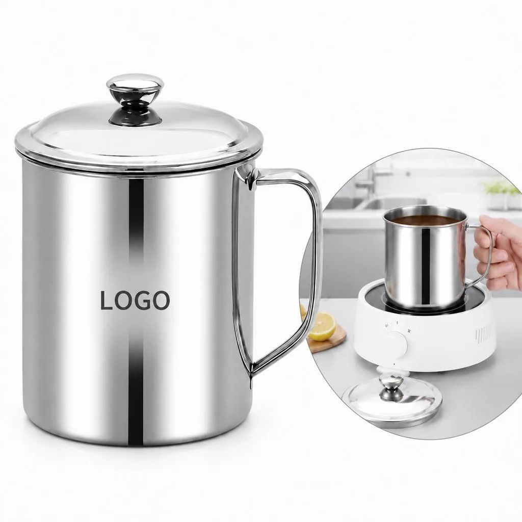 Double-Wall Stainless Steel Mug Vacuum Insulated 14oz