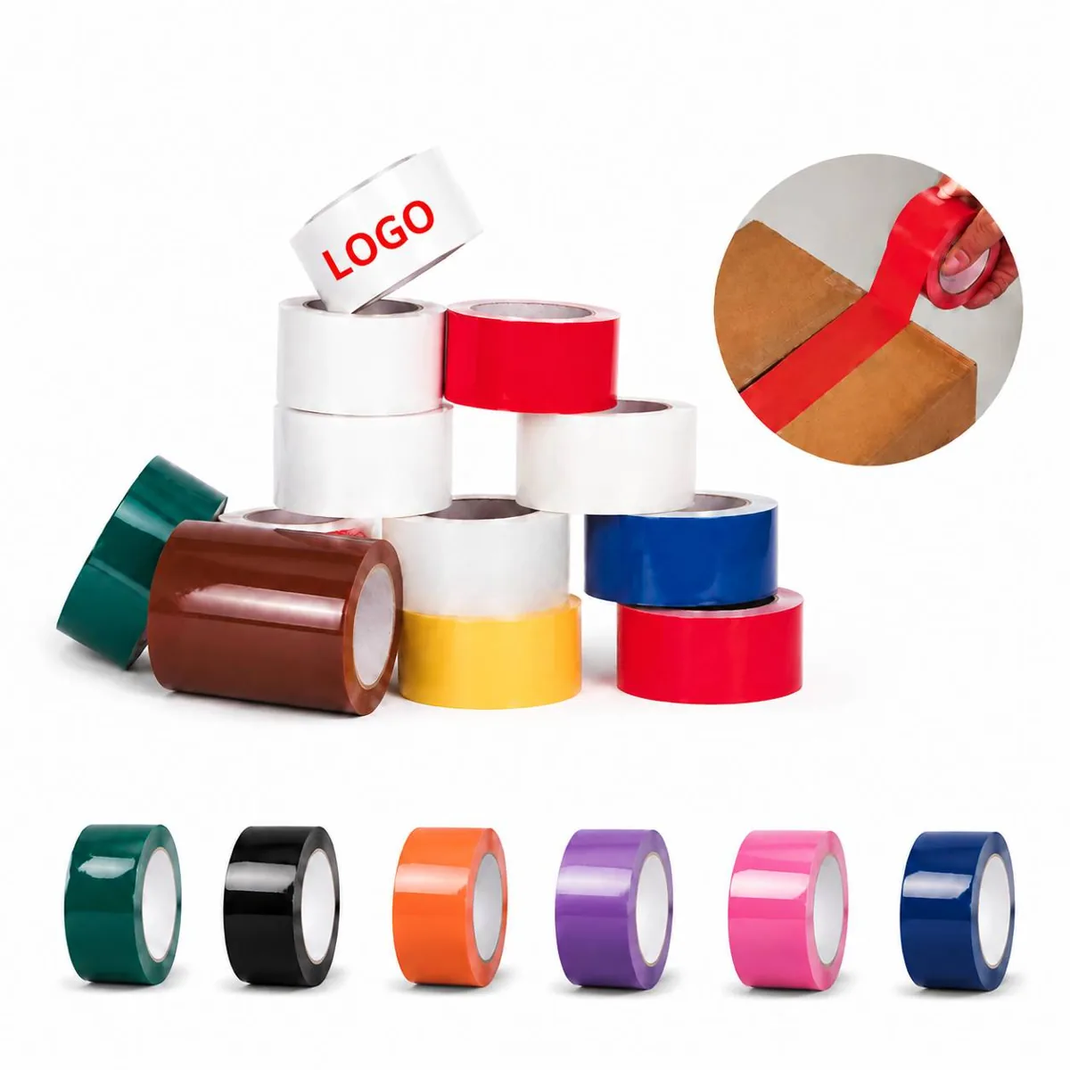 Custom Printed Packing Tape with Strong Adhesive for Secure