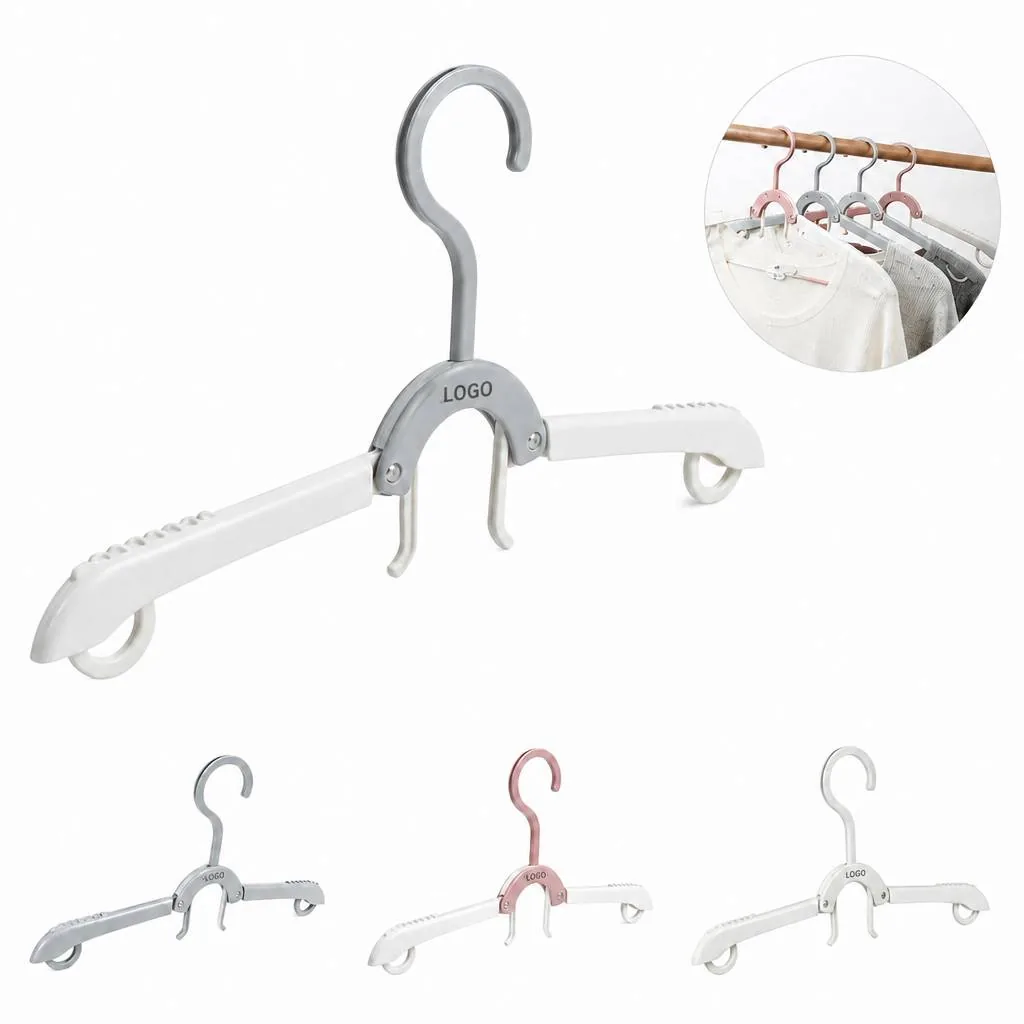 Non-Slip Folding Travel Hangers for Clothes