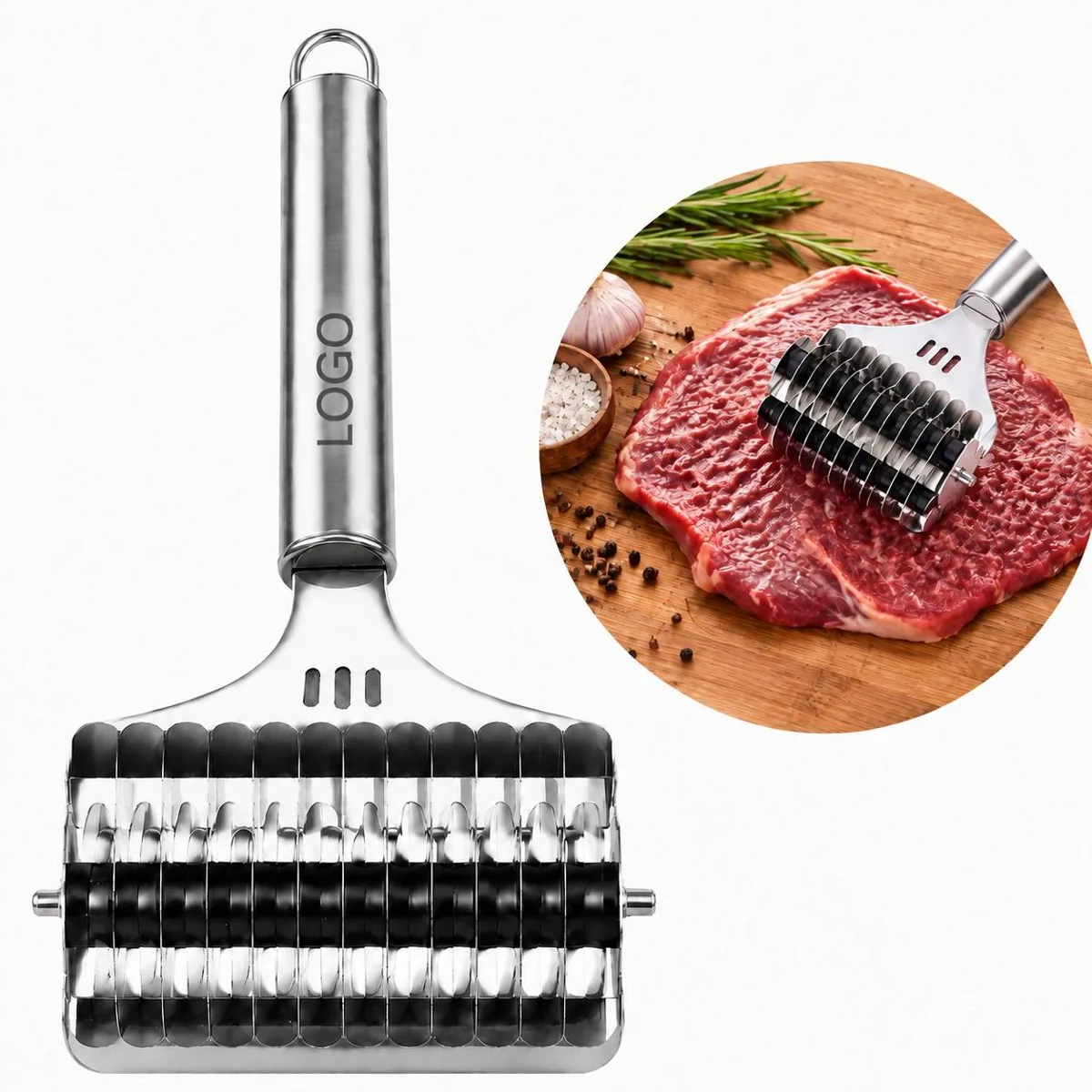 Sharp Stainless Steel Knife for Precision Cutting & Chopping