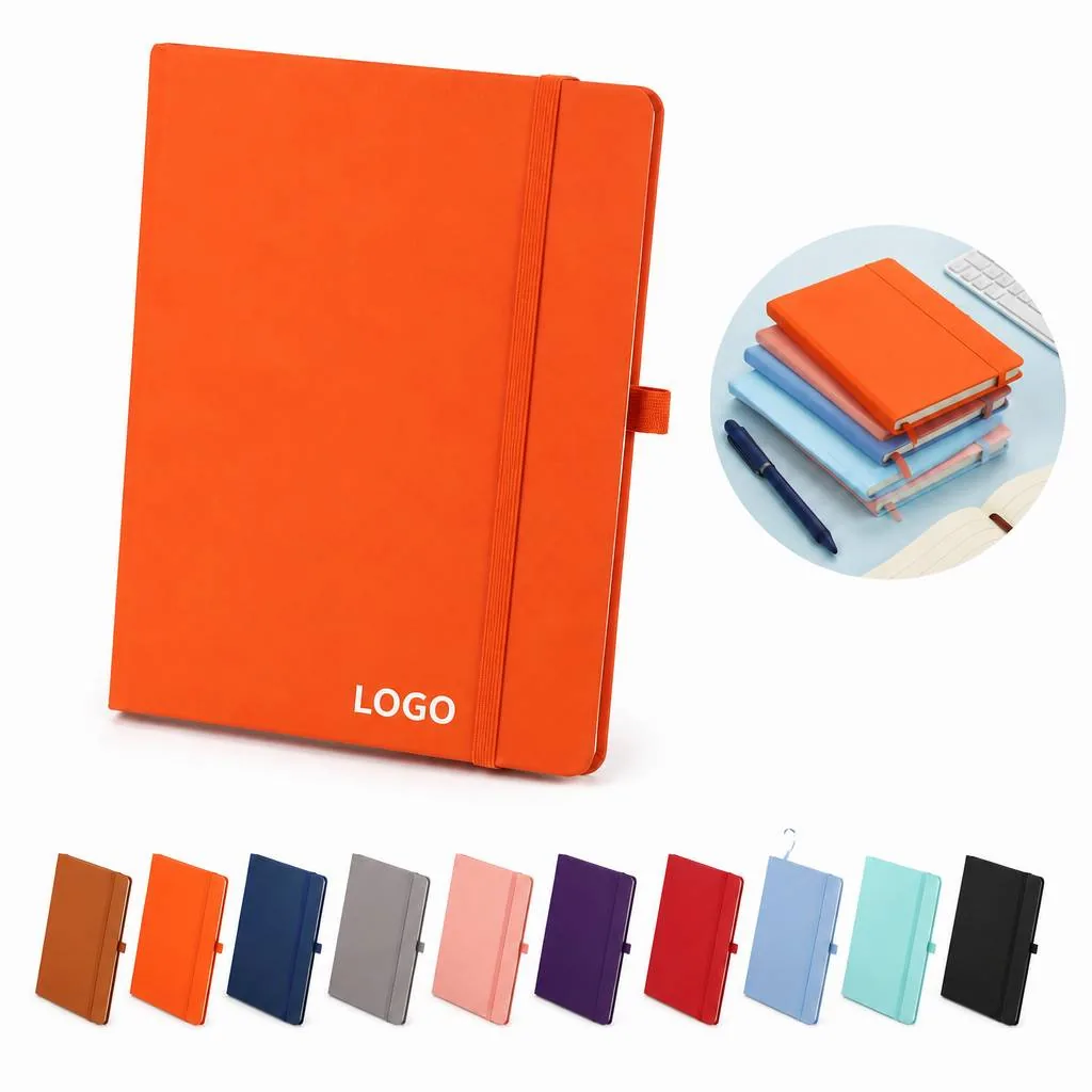 A5 Soft Cover Lined Notebook, Portable Journal for Writing