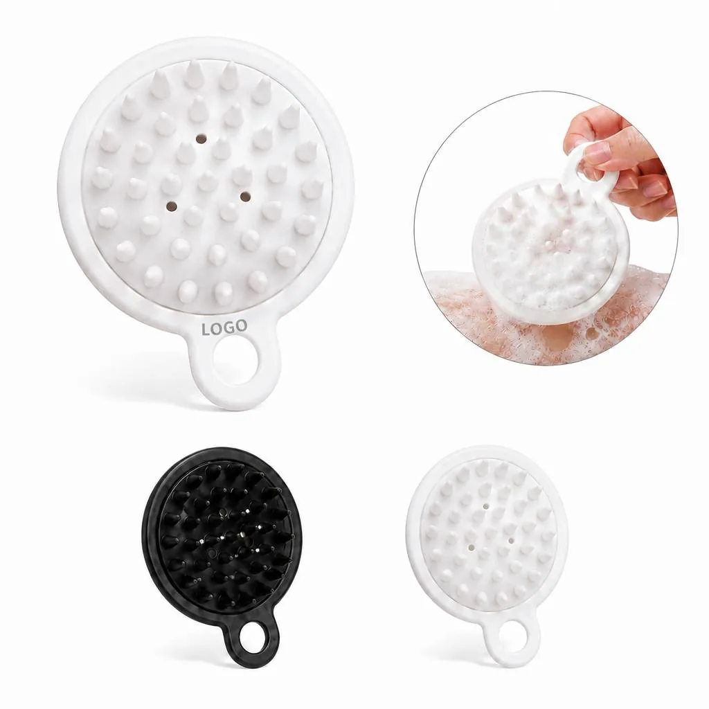 Scalp Massage Shampoo Brush with Soft Silicone Bristles for Everyday Use