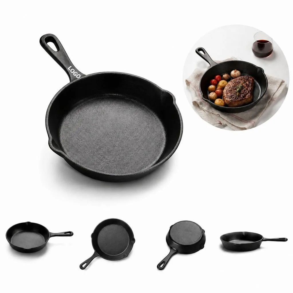 Pre-Seasoned Nonstick Frying Pan with Heat-Resistant Handle