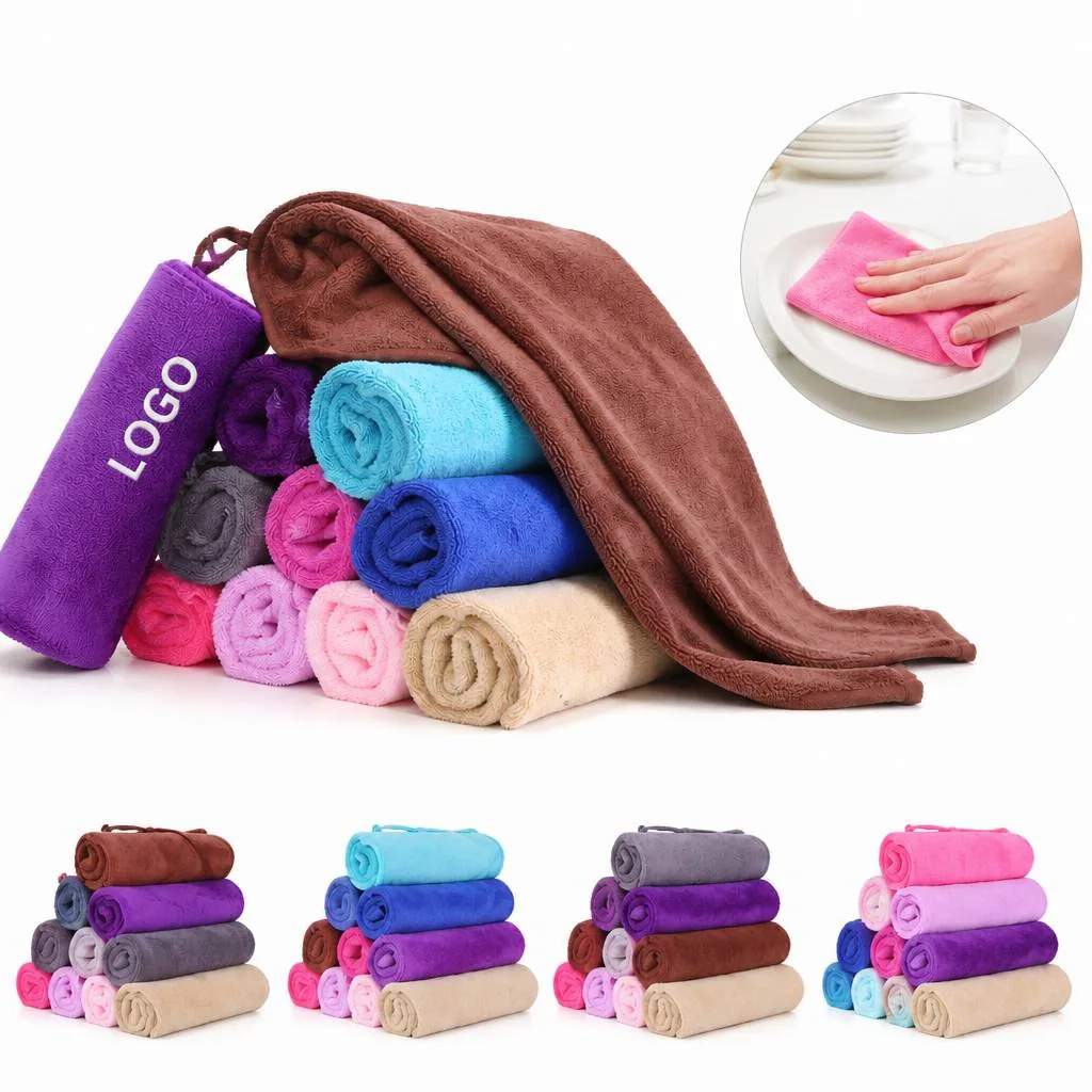 Ultra-Absorbent Microfiber Towel for Streak-Free Cleaning