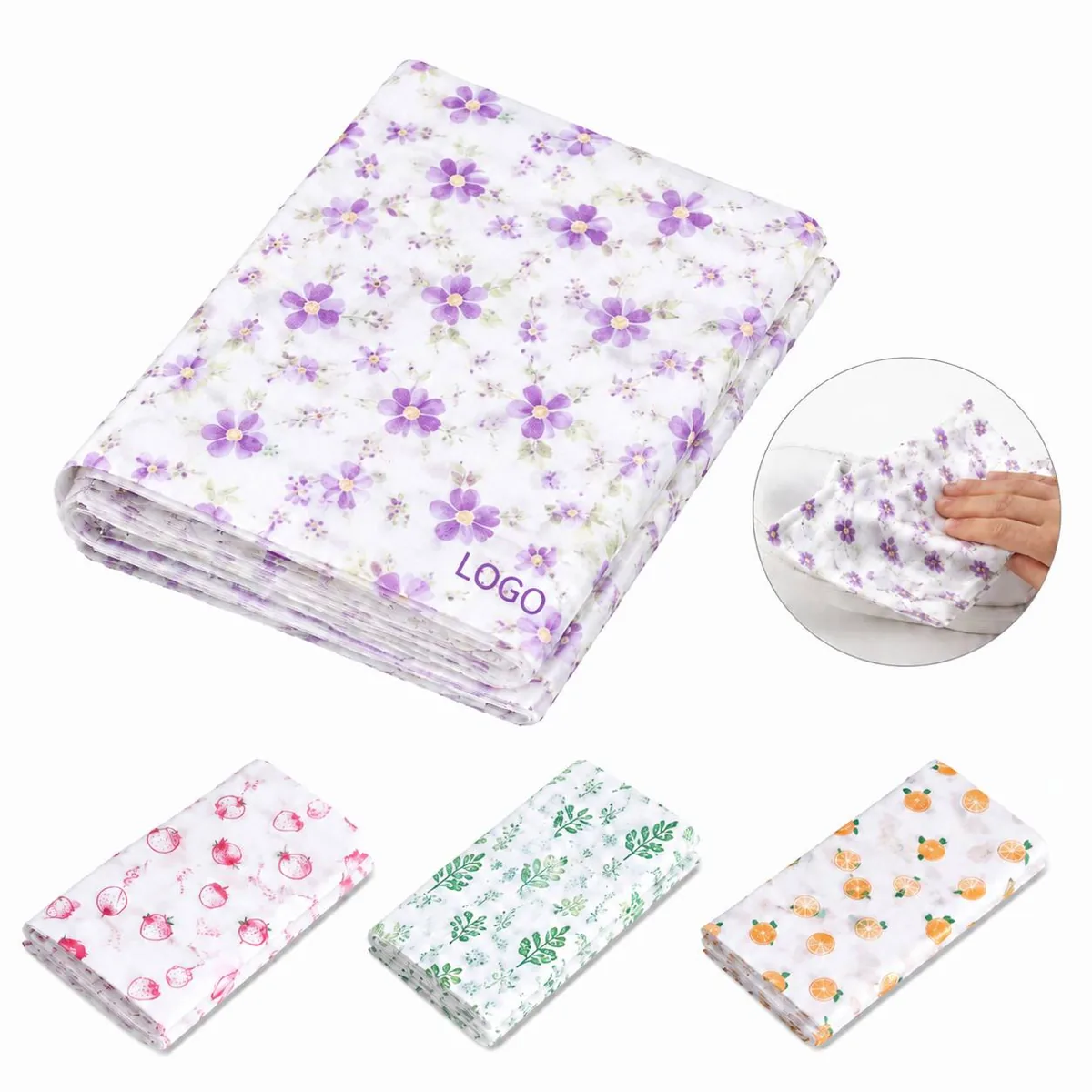 Custom Color Packing Tissue Paper for Gift Wrapping and More