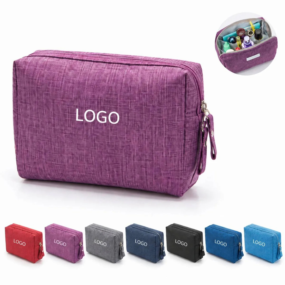 Large Capacity Waterproof Travel Toiletry Bag with Hanging