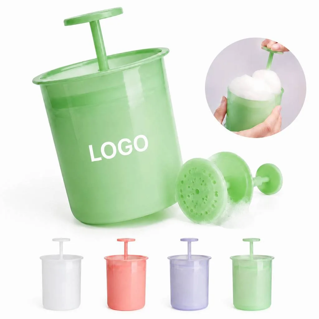 Foam Pump Face Wash Maker, Portable Manual Cleanser Foamer
