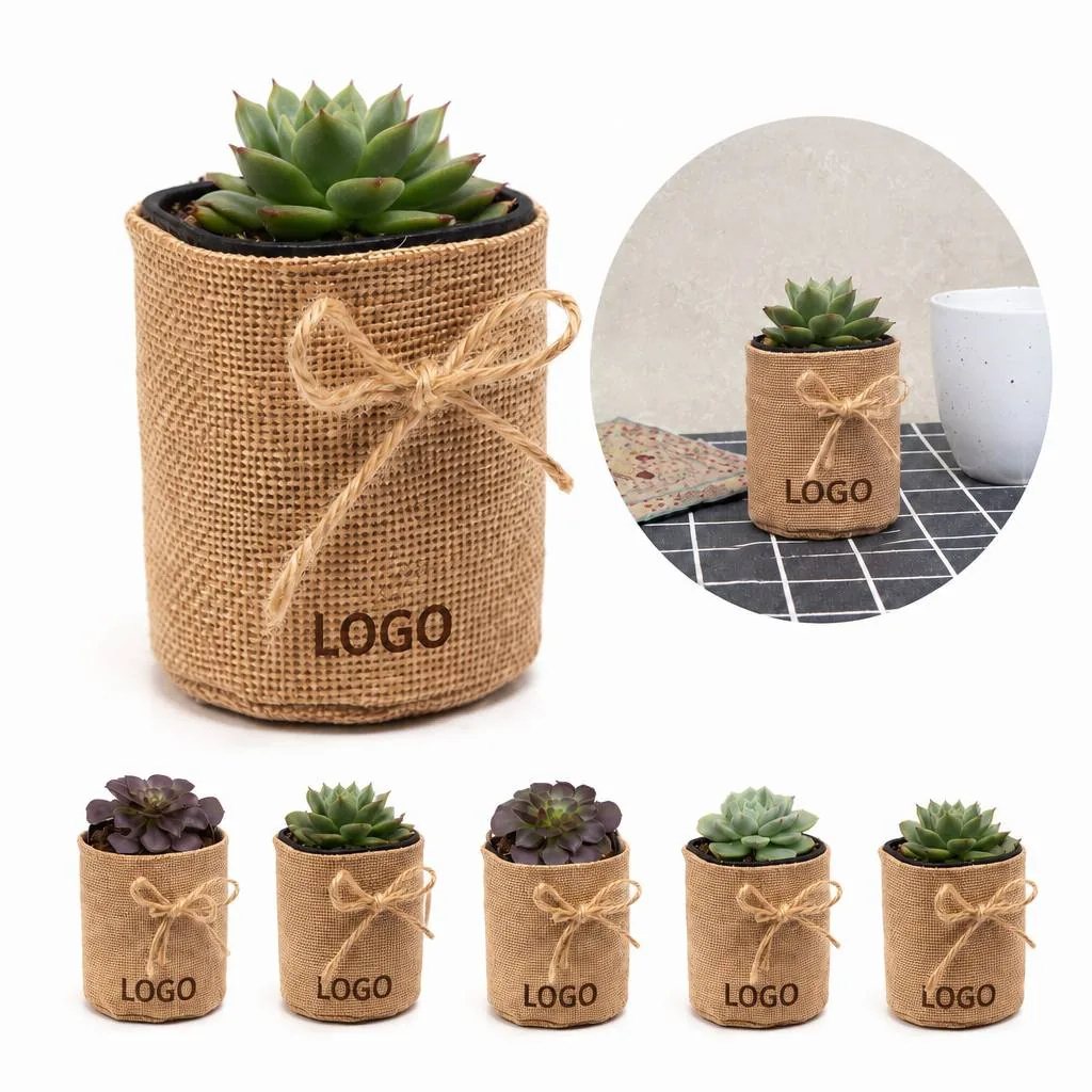 Eco-Friendly Burlap Plant Grow Bags for Seedlings and More