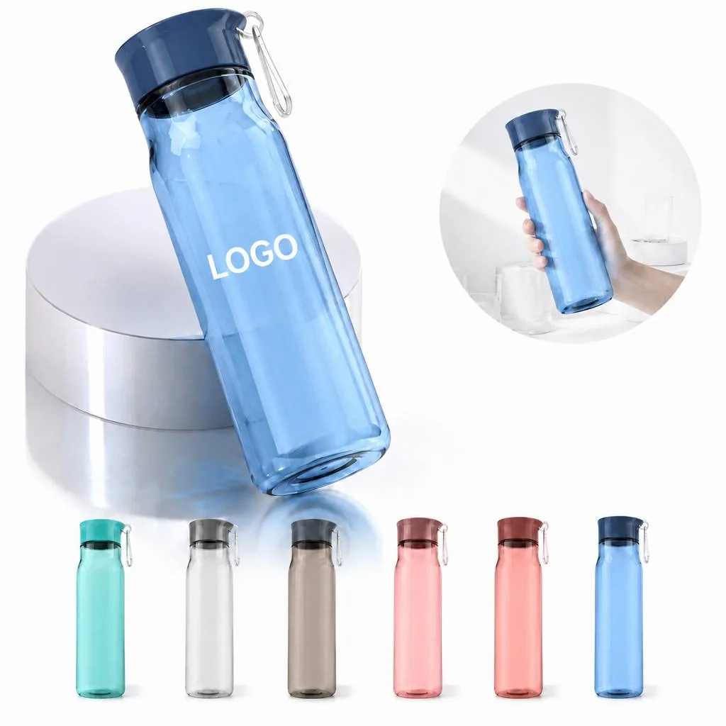 20 oz Time-Marked Water Bottle with Leak-Proof Lid