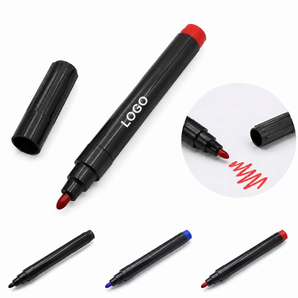 Versatile Permanent Marker, Fine Point, Quick-Dry Ink for Everyday Use