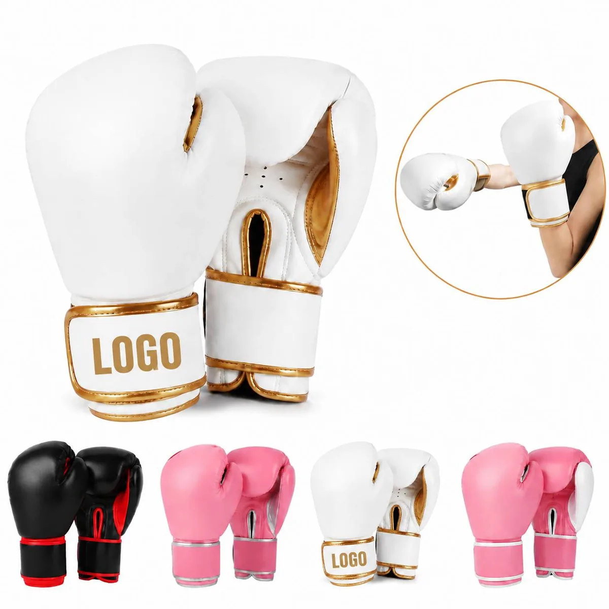 PRO Training Sparring Boxing Gloves with Impact-Resistant