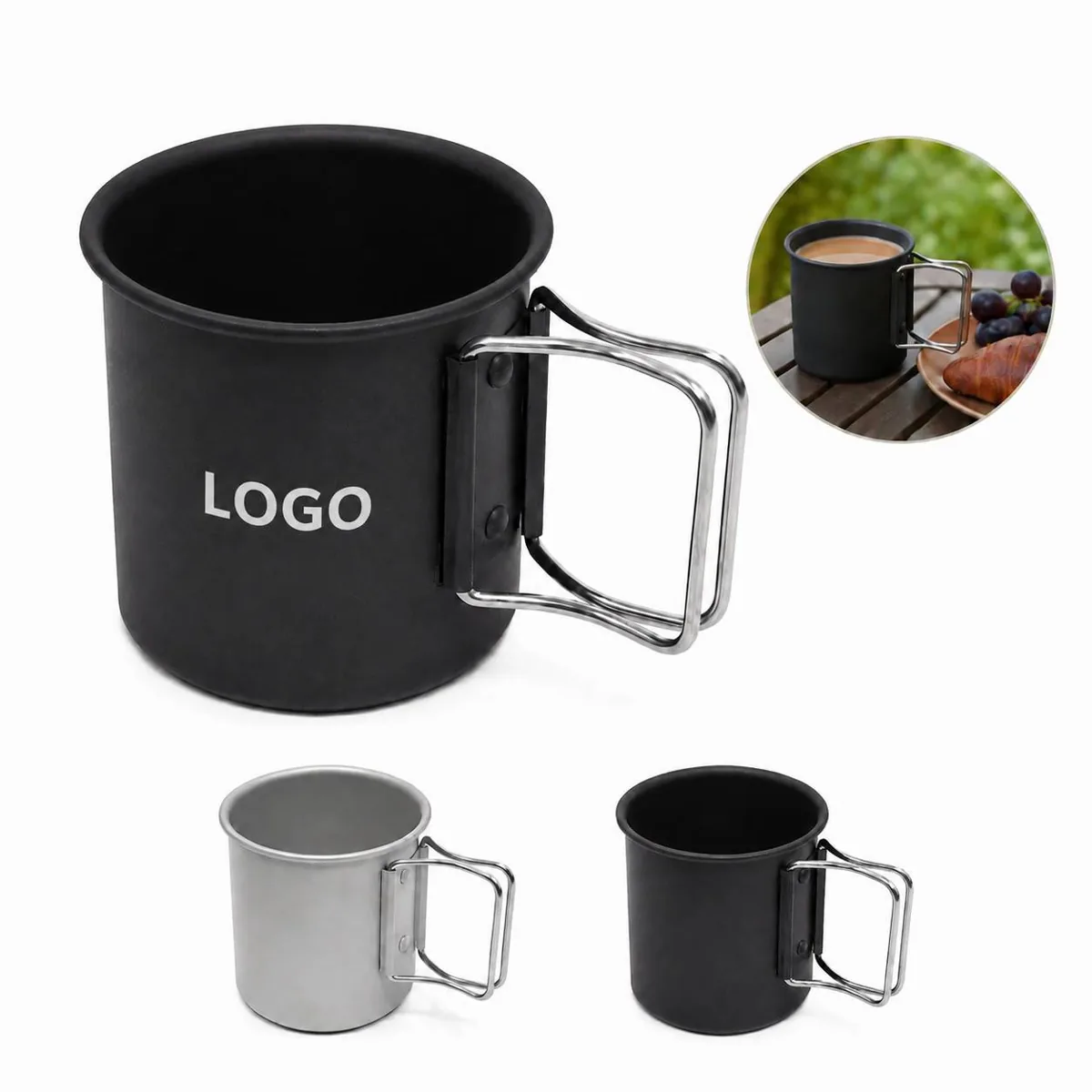 10 oz Collapsible Camping Cup for Outdoor Travel